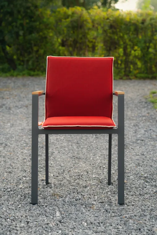 Olefin Cushion in red